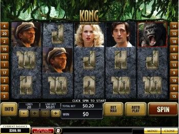 Игровой автомат Кинг Конг – увлекательный сюжет и щедрые призы
