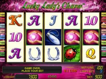 Игровой автомат Lucky Lady’s Charm Delux – знакомство с удачей
