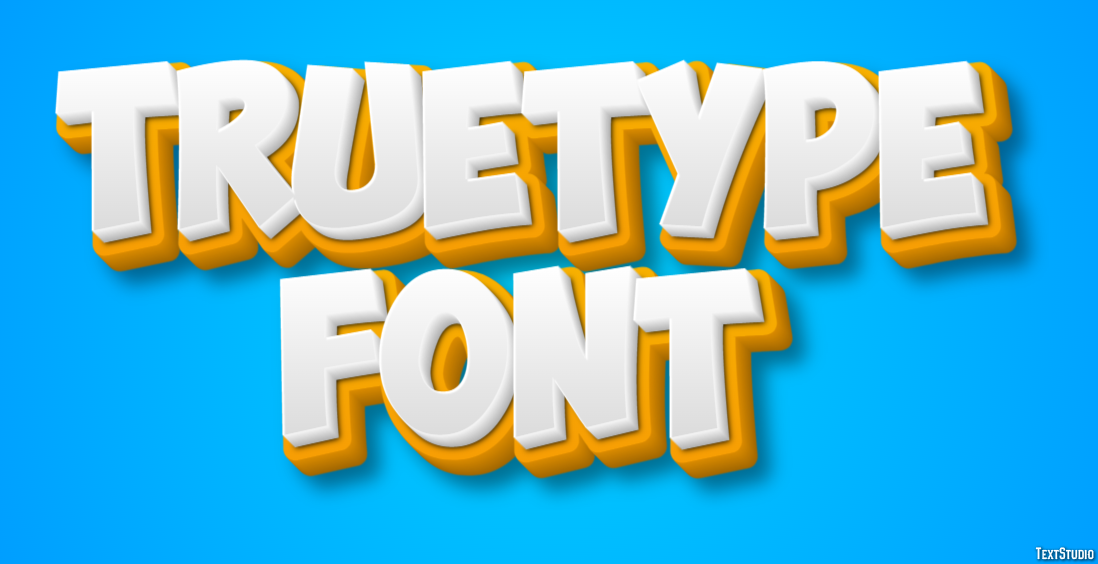 TrueType-  TypeType